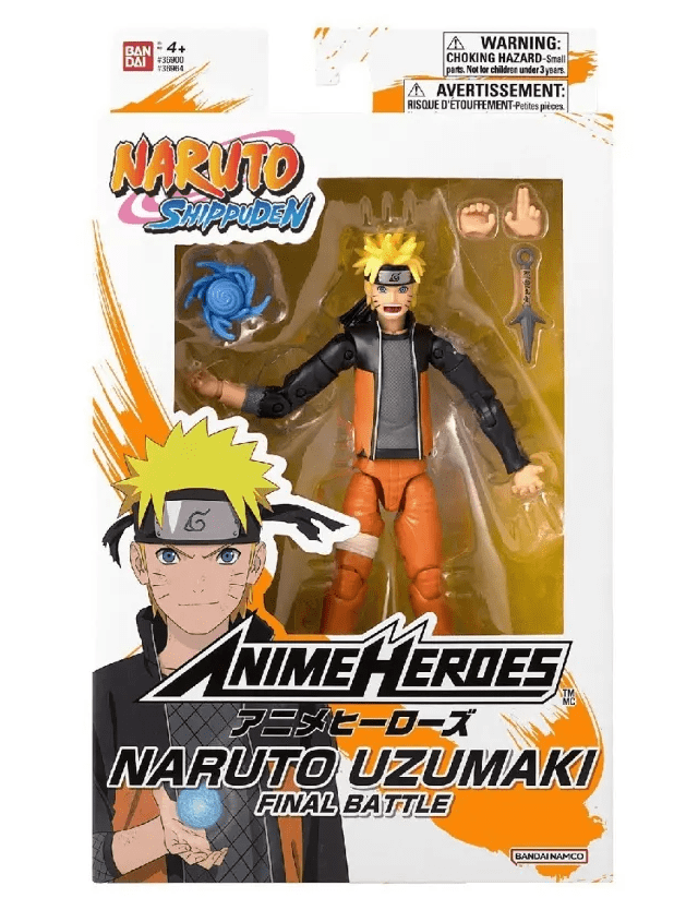 Figura Science Naruto Ship Electric Naruto Spiral Final Punishment 16,5 cm